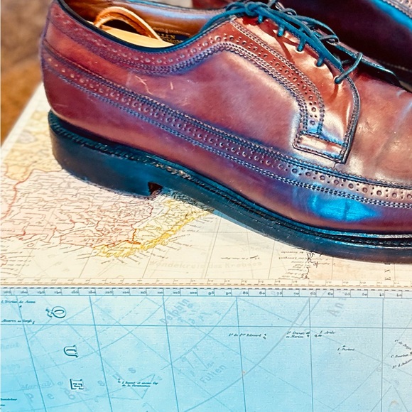 Allen Edmonds MacNeil's Brown wingtip shoes Sz: 12 C - Picture 6 of 14